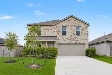 New construction Single-Family house 21154 Vercelli St, New Caney, TX 77357 plan Littleton - image