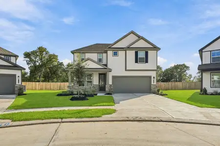 New construction Single-Family house 8546 Light Rail Dr, Fulshear, TX 77441 plan Norman - image