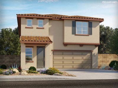 New construction Single-Family house 812 W Calle Las, Sahuarita, AZ 85629 plan Orchard - image