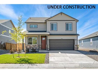 New construction Single-Family house 1847 Pinnacle Ave, Lochbuie, CO 80603 Bellamy - photo 0