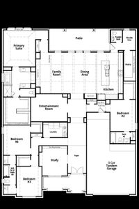 New construction Single-Family house 514 Dulce Vis, Boerne, TX 78006 plan Byron - image