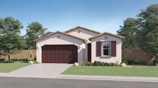 New construction Single-Family house 4571 E French Rd, San Tan Valley, AZ 85143 Latitude Plan 3580- photo 0 0