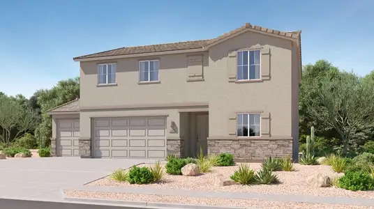 New construction Single-Family house 17532 S Nicholas Falls Dr, Vail, AZ 85641 plan Haven - image