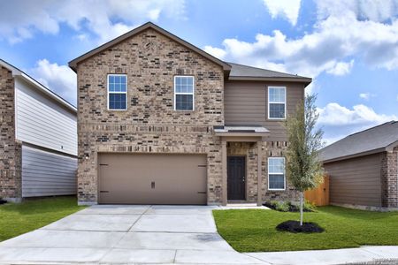 New construction Single-Family house 14914 Telfaire Meadow, Von Ormy, TX 78073 - photo 0