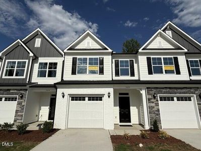 New construction Townhouse house 5422 Running Fox Ln, Durham, NC 27703 plan Bristol - image