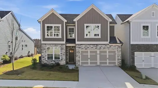 New construction Townhouse house 274 Lakeside Pl, Canton, GA 30114 plan The Sidney - image