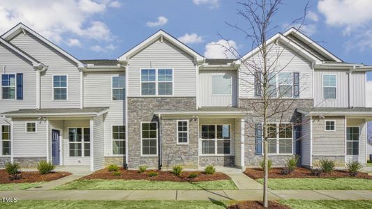 New construction Townhouse house 727 Andrade Drive, Fuquay Varina, NC 27526 Litchfield- photo 0