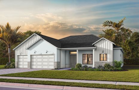 New construction Single-Family house Lake Worth, FL 33449 plan Oakley - image