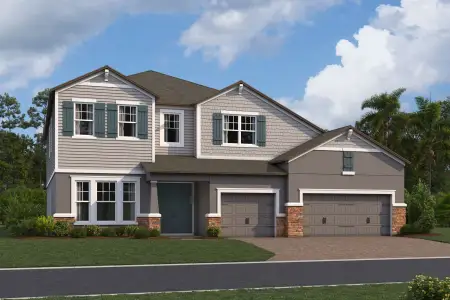 New construction Single-Family house 3779 Wolves Creek Pl, Apopka, FL 32712 plan Tradewinds II Fl - image