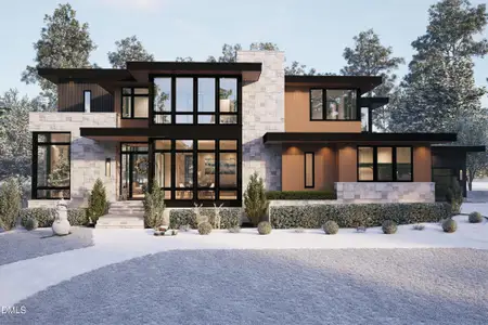 New construction Single-Family house 206 Lynwood Ln, Raleigh, NC 27609 - image