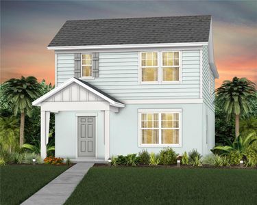 New construction Single-Family house 10728 Leafy Laurel St, Orlando, FL 32829 plan Haddock - image