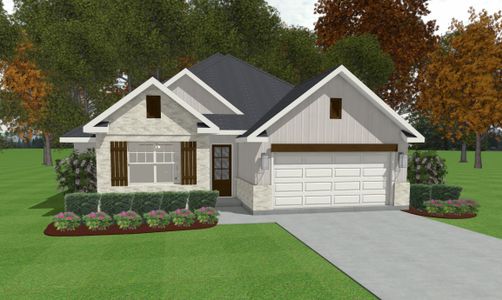 New construction Single-Family house 2322 Rivercane Ct, College Station, TX 77845 plan The Laurel - image