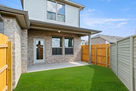 New construction Townhouse house 2500 Forest Creek Dr, Unit 1301, Round Rock, TX 78665 Champagne (1815-CS-20)- photo 1 1