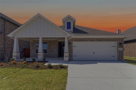 New construction Single-Family house 14413 Shooting Star Dr, Haslet, TX 76052 plan Cascade II - image
