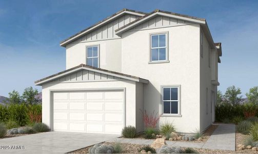 New construction Single-Family house 25271 N 165Th Ln, Surprise, AZ 85387 plan Stanford - image