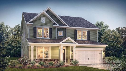 New construction Single-Family house 3043 Canvasback Wy, Indian Trail, NC 28079 - image