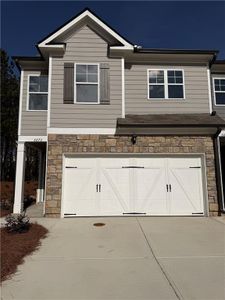 New construction Townhouse house 6672 Parsons St, Flowery Branch, GA 30542 plan SUDBURY 24' TOWNHOME - image