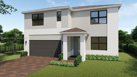 New construction Single-Family house 1375 Ne 2Nd Ct, Homestead, FL 33033 plan Hayden - image