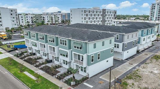 New construction Townhouse house 3109 4Th Ter N, St. Petersburg, FL 33713 The Carsten- photo 0