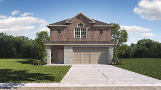 New construction Single-Family house 2329 Crockett Wy, Anna, TX 75409 plan Republic - image