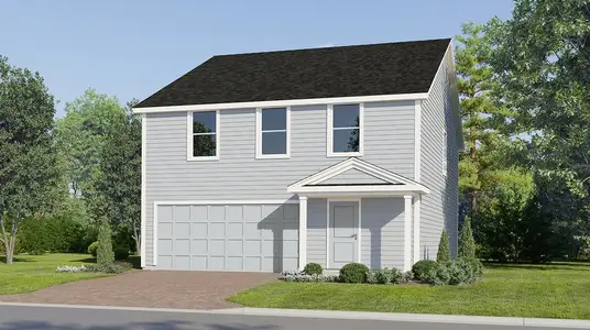New construction Single-Family house 293 Ceramic Ln, Groveland, FL 34736 plan Whitetail - image