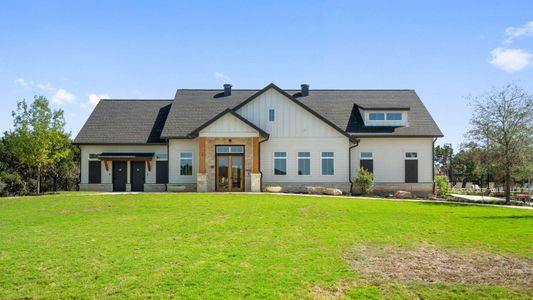 New construction Single-Family house 1808 Side Buster Trl, Leander, TX 78641 plan The Rosemont - image