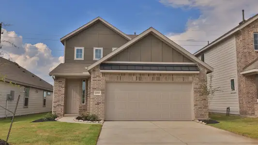 New construction Single-Family house 13038 Sarah Springs Wy, Magnolia, TX 77354 plan Latitude - image