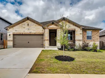 New construction Single-Family house 261 Cathedral Mountain Dr, Dripping Springs, TX 78620 plan The Valor (C540) - image