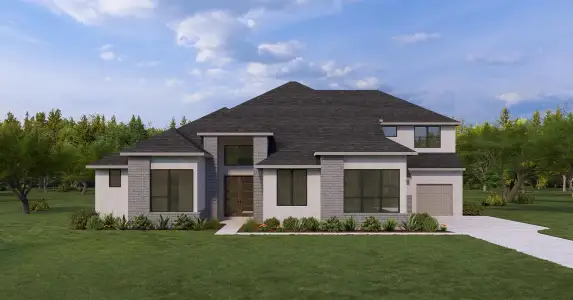 New construction Single-Family house 1088 Premier Park Lp, Dripping Springs, TX 78620 plan Trinity II - image