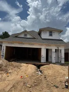 New construction Single-Family house 13054 Brookwood Bend Ln, Conroe, TX 77302 plan Plan 3039 Elevation C - image