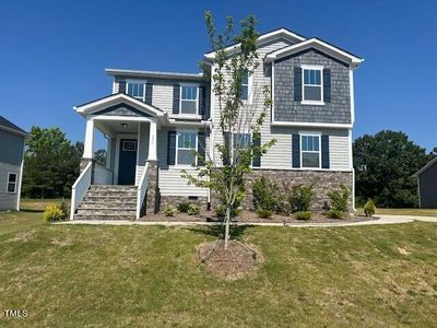 New construction Single-Family house 351 Fast Pitch Lane, Four Oaks, NC 27524 - photo 0