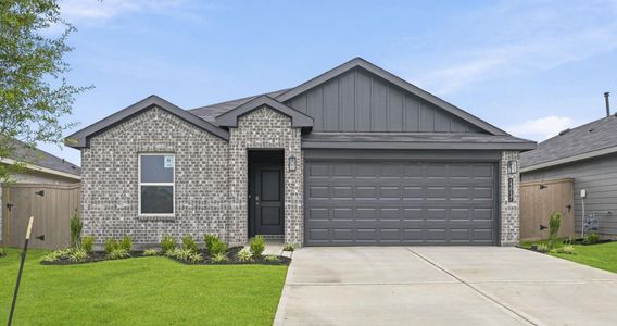 New construction Single-Family house 13937 Viceroy Wy, Splendora, TX 77372 plan Baylor - image