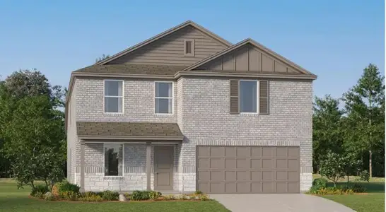 New construction Single-Family house 2103 Mosaic Valley Ct, Angleton, TX 77515 plan Sherman - image