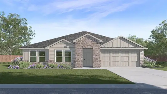 New construction Single-Family house 3509 Hopewell Ln, Abilene, TX 79601 plan Coleman - image