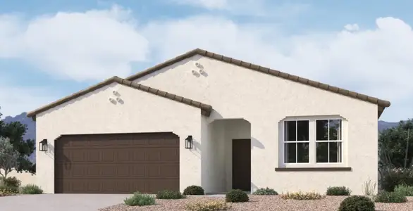 New construction Single-Family house 24097 W Kowalsky Ln, Buckeye, AZ 85326 plan Sage - image