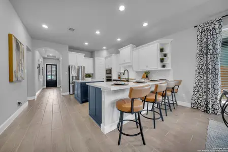 New construction Single-Family house 9912 Heeler Hand Trl, San Antonio, TX 78254 1984W- photo 1 1