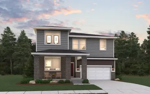 New construction Single-Family house 46426 Heritage Ave, Bennett, CO 80102 plan Denali - image