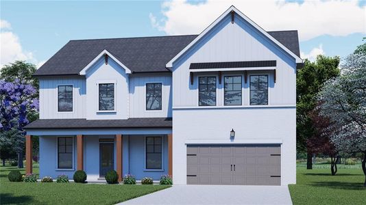 New construction Single-Family house 15 Cardinal Ridge Ct, Winder, GA 30680 plan Cambridge - image