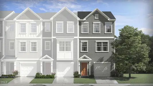 New construction Townhouse house 3208 Gypsum Dr, Durham, NC 27703 - image