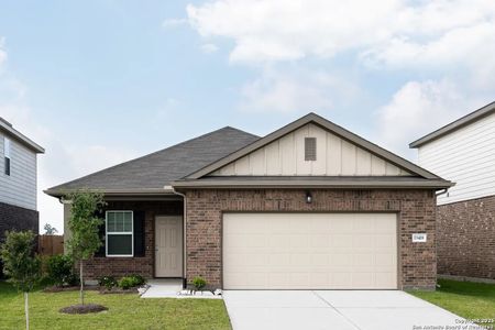 New construction Single-Family house 10574 Harlequin, Adkins, TX 78101 Falcon- photo 5 5