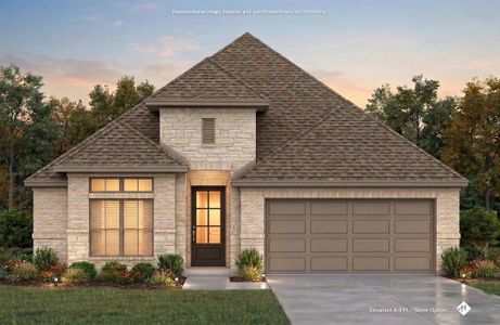 New construction Single-Family house 2632 Steve St, Burleson, TX 76028 plan Capri - image