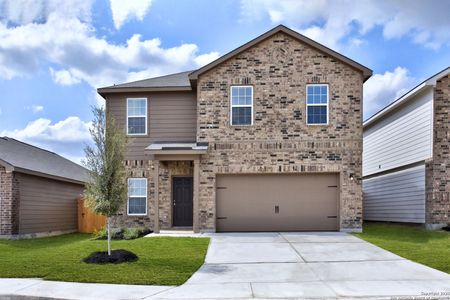 New construction Single-Family house 14922 Telfaire Meadow, Von Ormy, TX 78073 - photo 0