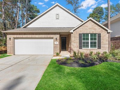 New construction Single-Family house 235 Garden Rose Trail, Conroe, TX 77318 BRAZOS- photo 0