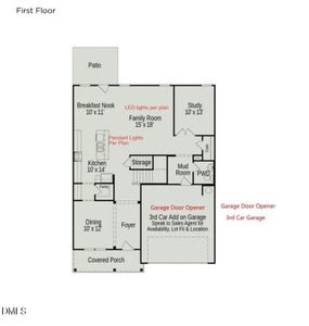 New construction Single-Family house 246 Spirit Springs Rd, Smithfield, NC 27577 - image 4