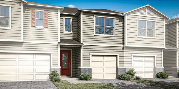 New construction Townhouse house Orlando, FL 32825 plan Cedarwalk - image