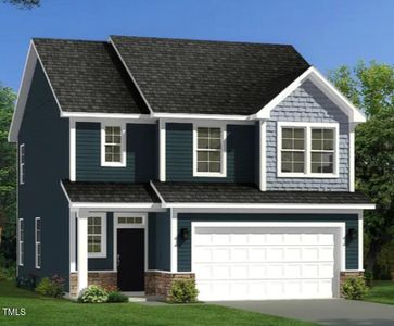 New construction Single-Family house 202 Steel Springs Ln, Unit 47, Angier, NC 27501 Bordeaux- photo 0