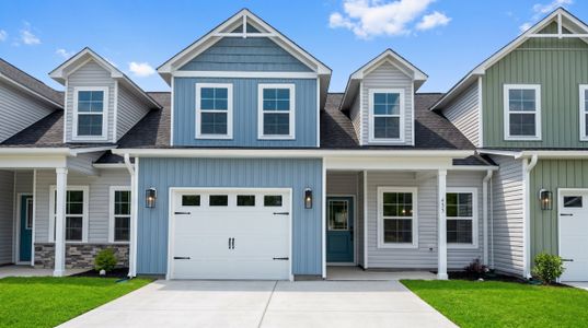 New construction Single-Family house 455 Timbercest Cir Se, Bolivia, NC 28422 plan 1807 Townhome - image