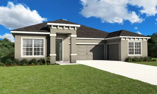 New construction Single-Family house 754 Sw 77Th Cir, Ocala, FL 34474 plan Monroe 55 Plus - image