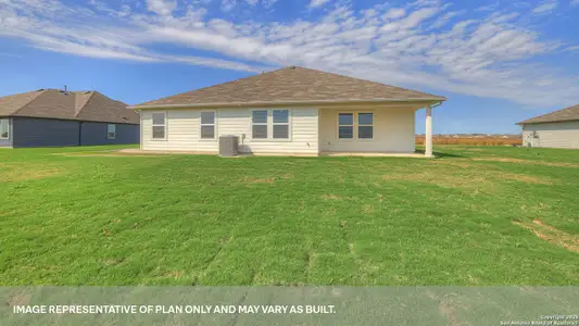 New construction Single-Family house 175 Mallard St, Fredericksburg, TX 78624 plan The Courtland - image