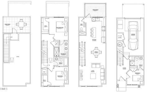 New construction Townhouse house 720 Noble Town Wy, Unit 105, Raleigh, NC 27603 - image 6
